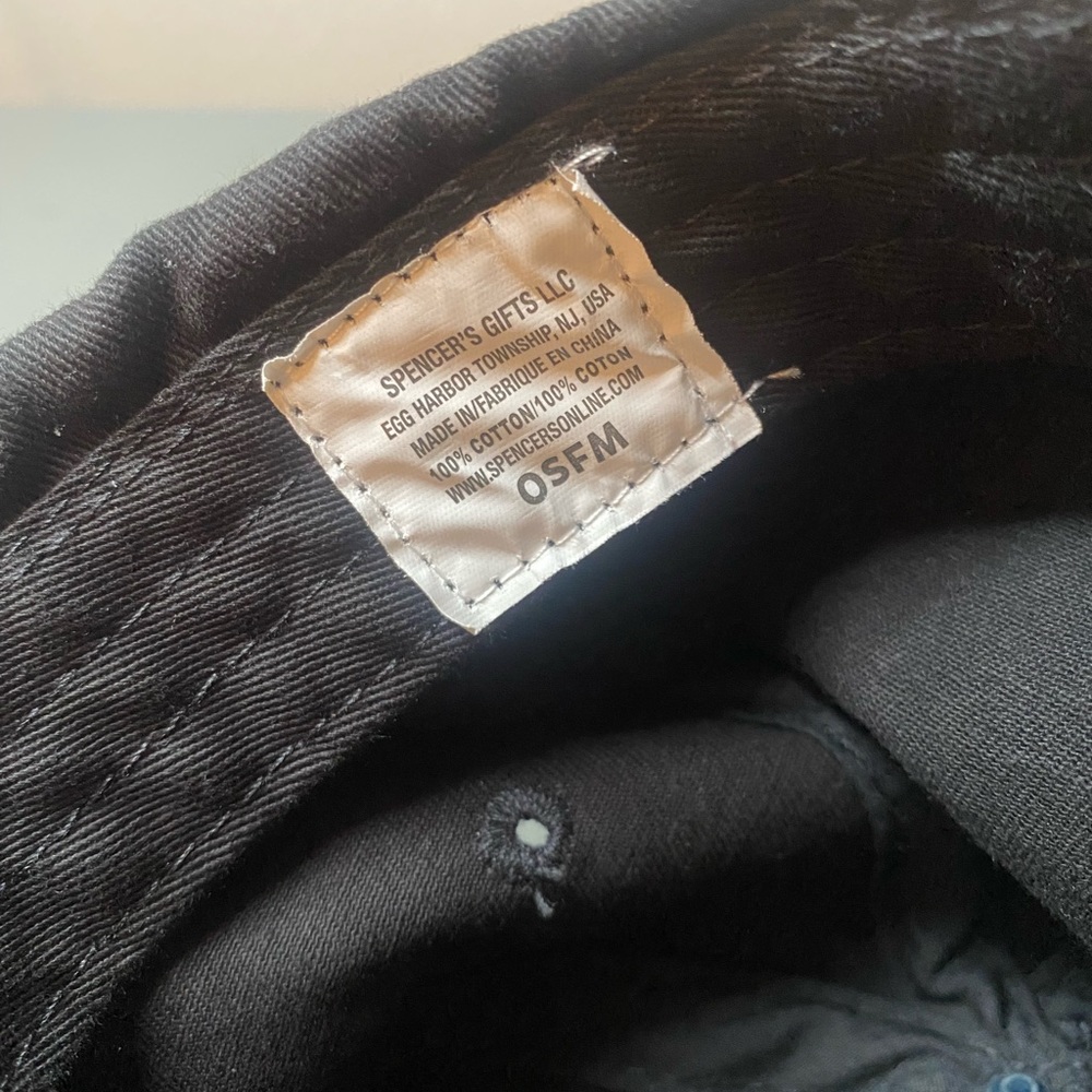 Spencer's Black 'Not Adulting Today' Baseball Cap - Picture 4 of 5
